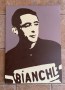 Painting of Fausto Coppi on canvas